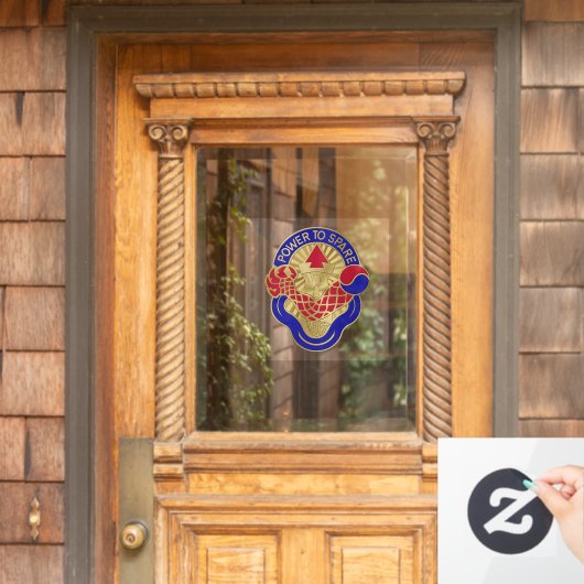 Autocollant Pour Fenêtre 59e brigade d'artillerie (Porte d'accueil)