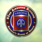 Autocollant Pour Fenêtre 82e division aéroportée (Feuille 3)