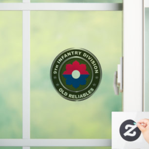 Autocollant Pour Fenêtre 9e division d'infanterie