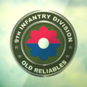 Autocollant Pour Fenêtre 9e division d'infanterie (Feuille 3)