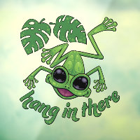 Accrochez-Vous Là, Heureuse Grenouille D'Arbre Ver