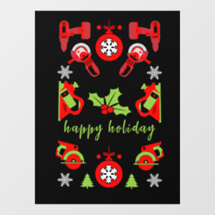 Autocollant Pour Fenêtre Accueil Amélioration Cadeaux de Noël