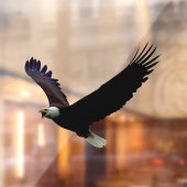 Autocollant Pour Fenêtre Aigle volant coupé (Feuille 2)