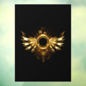 Autocollant Pour Fenêtre Ailes de Steampunk (Feuille 3)