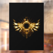 Autocollant Pour Fenêtre Ailes de Steampunk (Feuille 2)