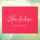 Autocollant Pour Fenêtre Ajouter une marque tendance moderne couleur person (Feuille 3)