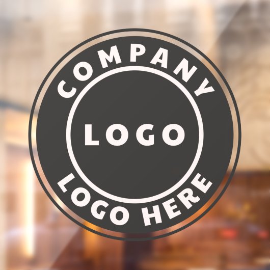 Autocollant Pour Fenêtre Ajoutez le logo de votre entreprise Propriétaire d (Feuille 2)