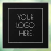 Autocollant Pour Fenêtre Ajoutez Votre Logo (Feuille 3)