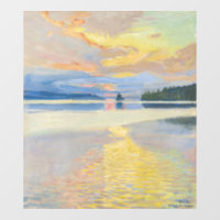 Akseli Gallen-Kallela - Coucher de soleil sur le l