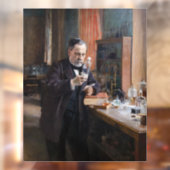 Autocollant Pour Fenêtre Albert Edelfeue - Portrait de Louis Pasteur (Feuille 2)