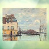 Autocollant Pour Fenêtre Alfred Sisley - Inondation à Port-Marly 1872 (Feuille 3)