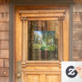 Autocollant Pour Fenêtre Alfred Sisley - Reposez le long du ruisseau (Porte d'accueil)