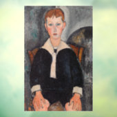 Autocollant Pour Fenêtre Amedeo Modigliani - Garçon en Sailor (Feuille 3)