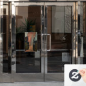 Autocollant Pour Fenêtre Amedeo Modigliani - Lola de Valence (Porte de bureau)