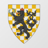 Autocollant Pour Fenêtre An Tir Window Cling (Feuille)