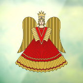 Autocollant Pour Fenêtre Angel de Noël de Nuremberg (Feuille 3)