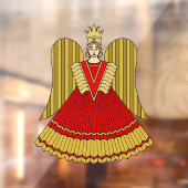 Autocollant Pour Fenêtre Angel de Noël de Nuremberg (Feuille 2)