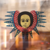 Autocollant Pour Fenêtre Angel éthiopien (Feuille 2)