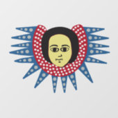 Autocollant Pour Fenêtre Angel éthiopien (Feuille)