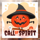 Autocollant Pour Fenêtre Appel de l'Esprit d'Halloween (Feuille 2)