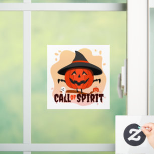 Autocollant Pour Fenêtre Appel de l'Esprit d'Halloween