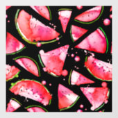 Autocollant Pour Fenêtre Aquarelle 2 (Feuille)