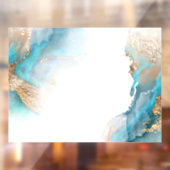 Autocollant Pour Fenêtre Aquarelle abstraite (Feuille 2)