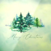 Autocollant Pour Fenêtre Aquarelles (Feuille 3)