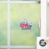 Autocollant Pour Fenêtre Arachides Gang - Aimer Le Jeu (Maison)