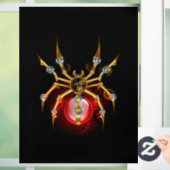 Autocollant Pour Fenêtre Araignée en vapeur noire (Maison)