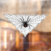 Autocollant Pour Fenêtre Araignée triangulaire Web Black Widow Red Hourglas (Feuille 2)
