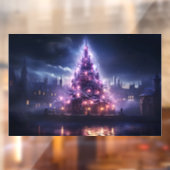 Autocollant Pour Fenêtre Arbre de Noël (Feuille 2)