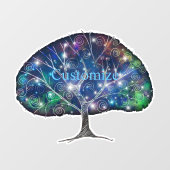 Autocollant Pour Fenêtre Arbre tourbillonnant Thunder_Cove (Feuille)