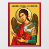 Autocollant Pour Fenêtre Archangel Michael (Feuille)