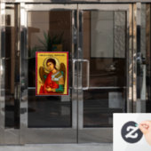 Autocollant Pour Fenêtre Archangel Michael (Porte de bureau)