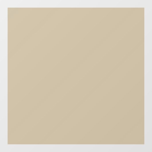 Autocollant Pour Fenêtre Arrière - plan beige clair doux - Design Mariage (Feuille)