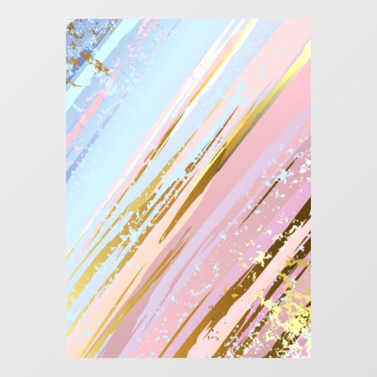 Autocollant Pour Fenêtre Arrière - plan rose texturé (Feuille)