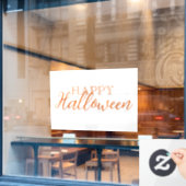 Autocollant Pour Fenêtre Attractive & Mystical Halloween Witch Conjures (Fenêtre de café)