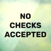 Autocollant Pour Fenêtre Aucune vérification Acceptée Avis Boutique d'entre (Feuille 3)