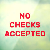 Autocollant Pour Fenêtre Aucune vérification Acceptée Avis Boutique d'entre (Feuille 3)