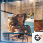 Autocollant Pour Fenêtre Autocollant de fenêtre (Fenêtre de café)