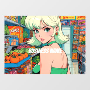 Autocollant Pour Fenêtre Autocollant de fenêtre d'anime
