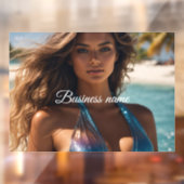 Autocollant Pour Fenêtre Autocollant de fenêtre de mode personnalisé (Feuille 2)