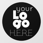Autocollant Pour Fenêtre Autocollant de fenêtre de porte d'entreprise Logo  (Feuille)