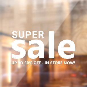 Autocollant Pour Fenêtre Autocollant de fenêtre de promotion de vente super
