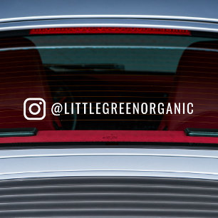 Autocollant Pour Fenêtre Autocollant de fenêtre de voiture Instagram Votr