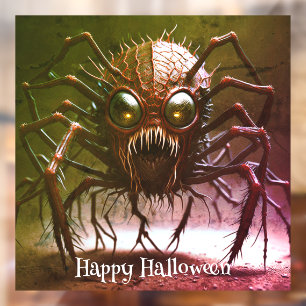 Autocollant Pour Fenêtre Autocollant de fenêtre Halloween Monstre Rouge