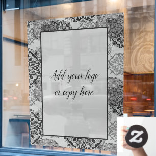 Autocollant Pour Fenêtre Autocollant de fenêtre Mandalas Gris Chauds Boho