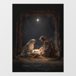 Autocollant Pour Fenêtre Autocollant de fenêtre Sainte Famille