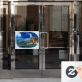 Autocollant Pour Fenêtre Baby Jesus (Porte de bureau)